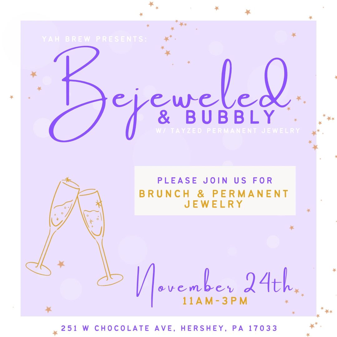 Bejeweled & Bubbly: Permanent Jewelry at YAH Brew