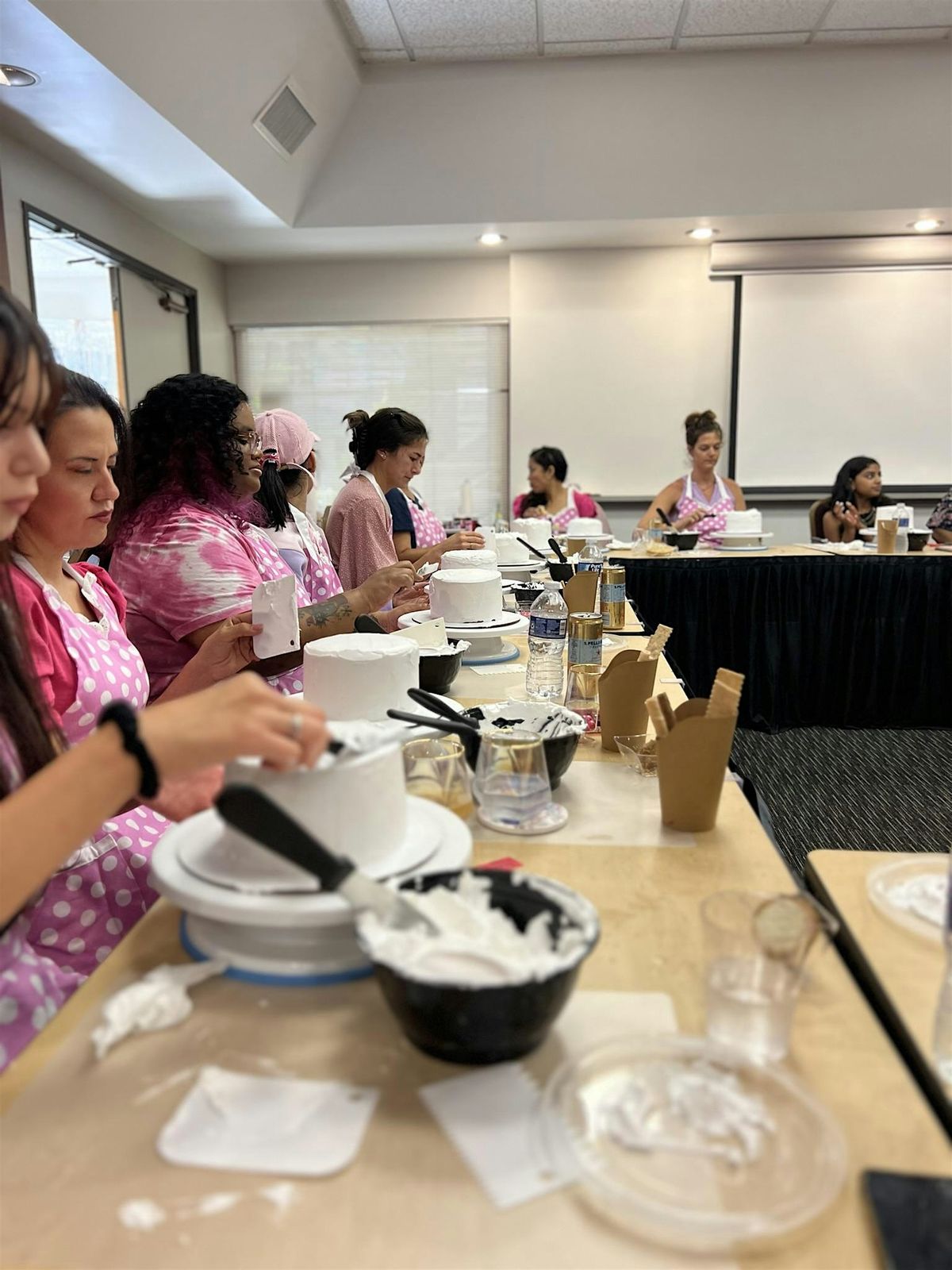Barbie Cake Decorating Party