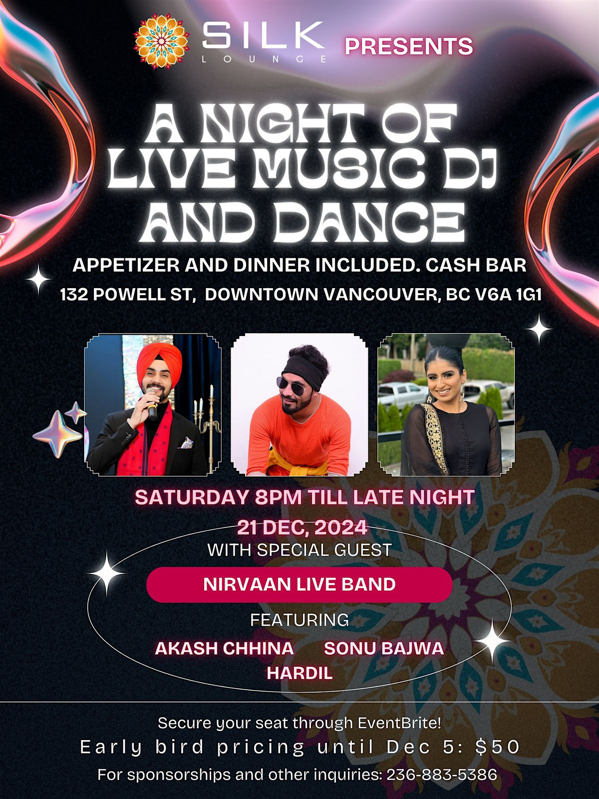 HOLIDAY PARTY WITH NIRVAAN LIVE BAND (DJ AND DANCE)