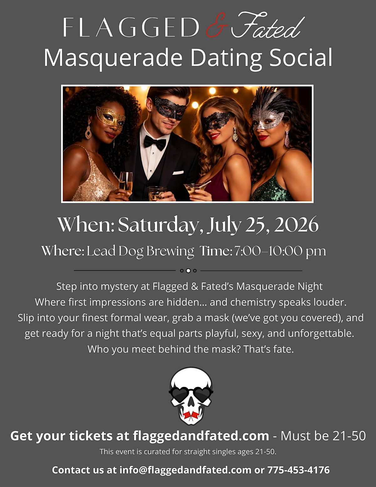 Masquerade Speed Dating Social