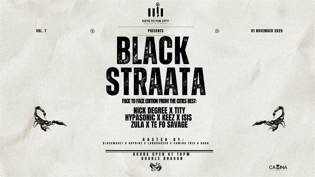 BLACK STRAATA VII