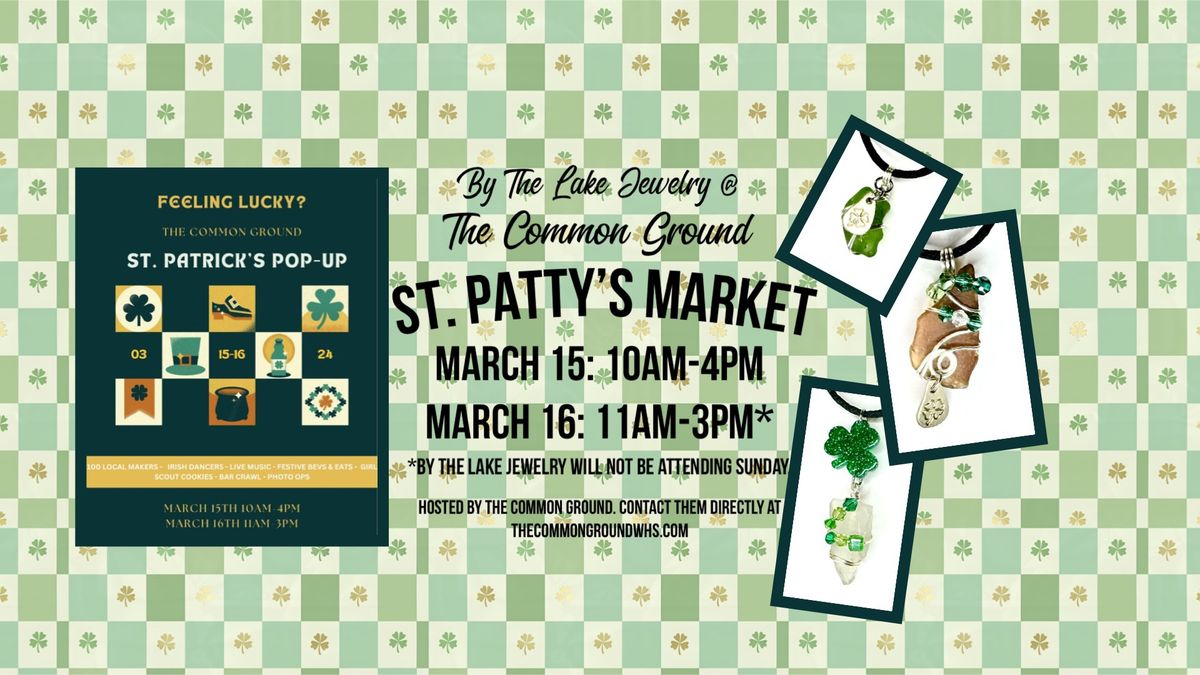 St. Patty\u2019s Plant and Art Market (Artist: By The Lake Jewelry)