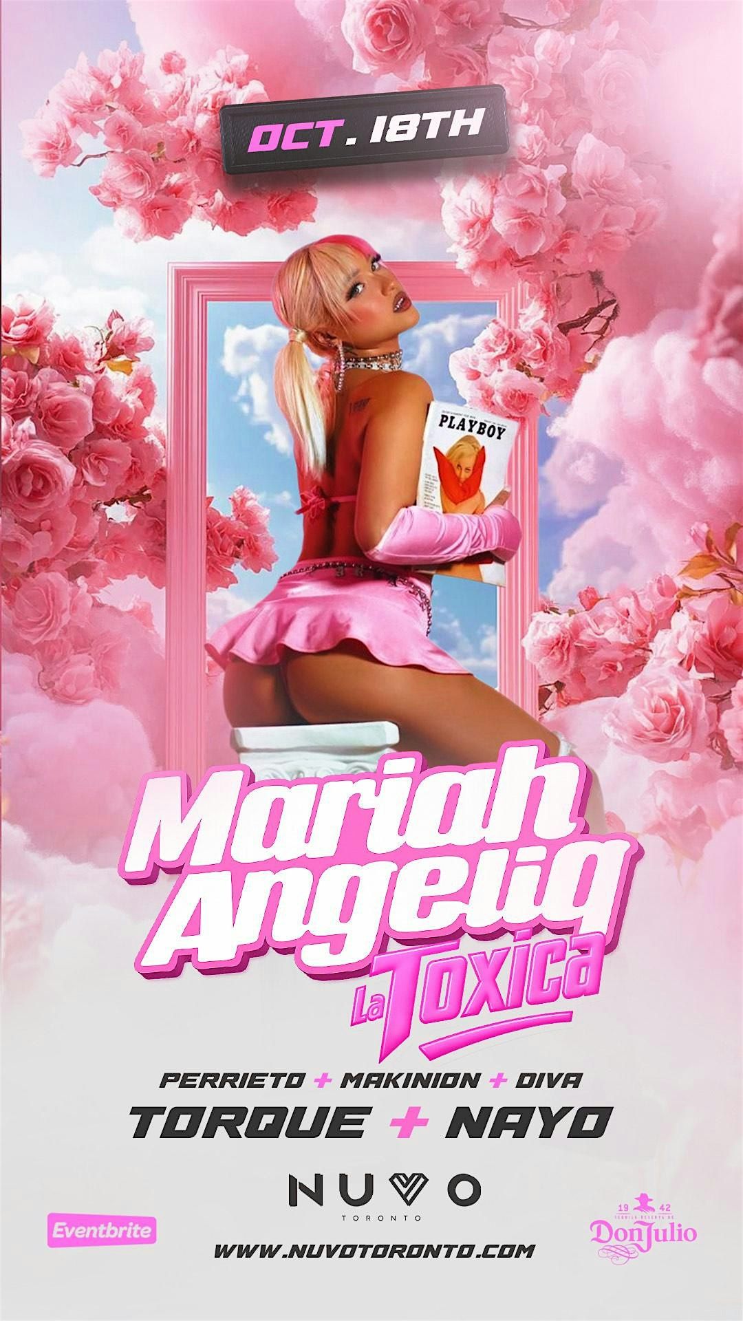 MARIAH ANGELIQ- LA TOXICA inside Nuvo Saturdays