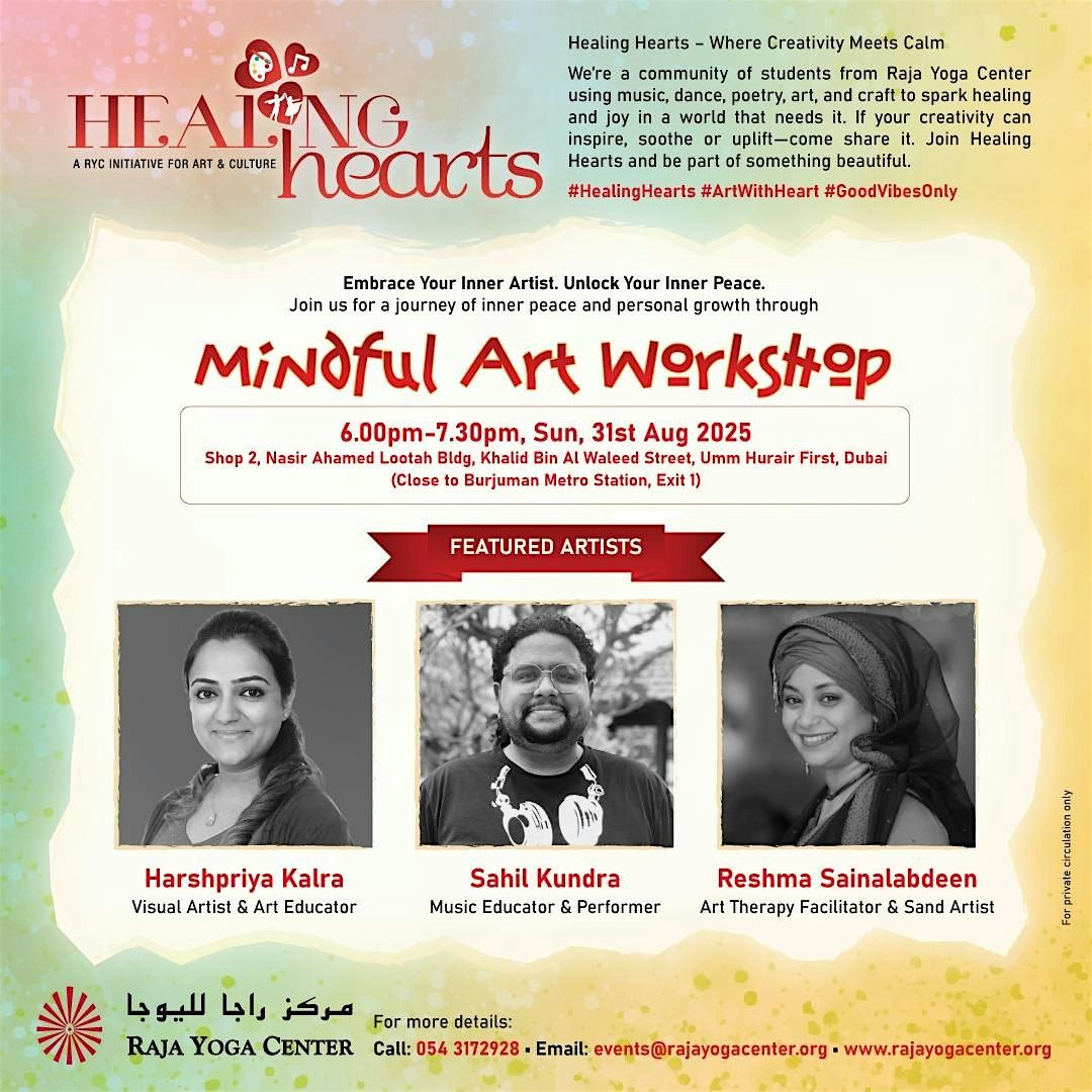 Mindful Art Workshop - Healing Hearts