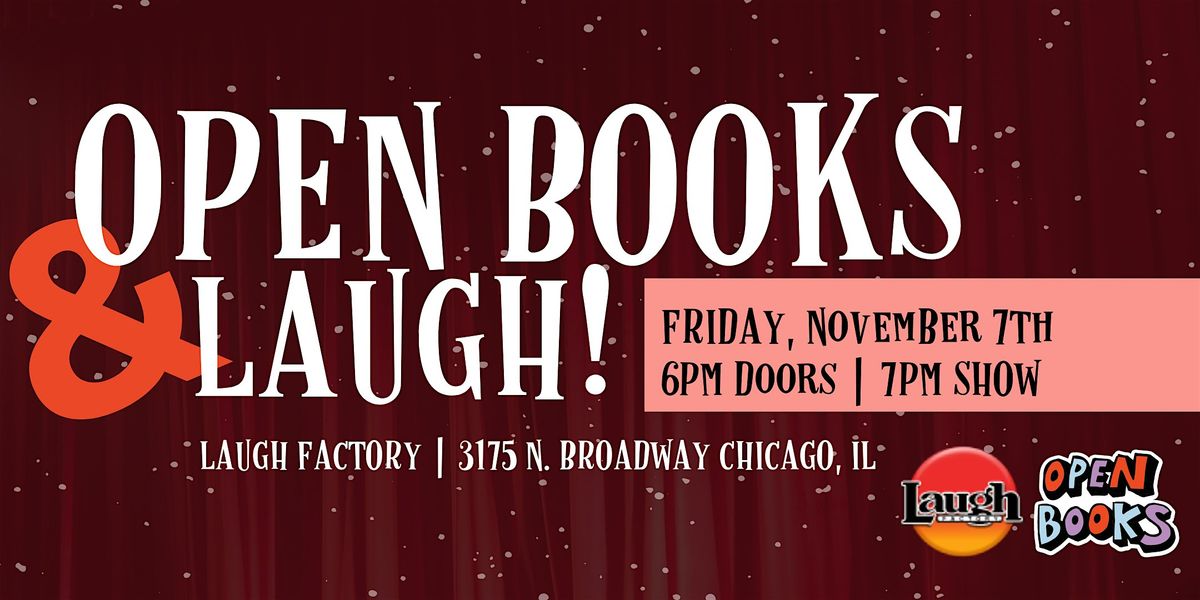 Open Books & Laugh: A Standup Comedy Show for Literacy