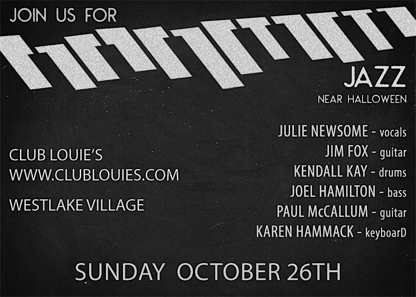 Julie Newsome: Jazz Near Halloween