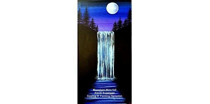 Moonlight Waterfall  Saturday August 23rd 7:00 pm  $40
