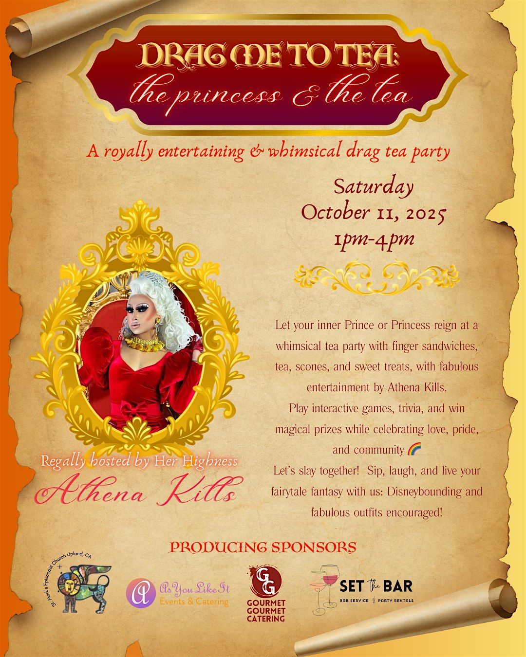 Drag Me to Tea: The Princess & the Tea