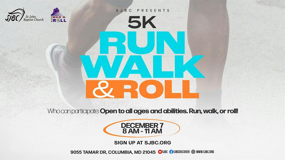 St John Baptist Church 5k Run, Walk & Roll