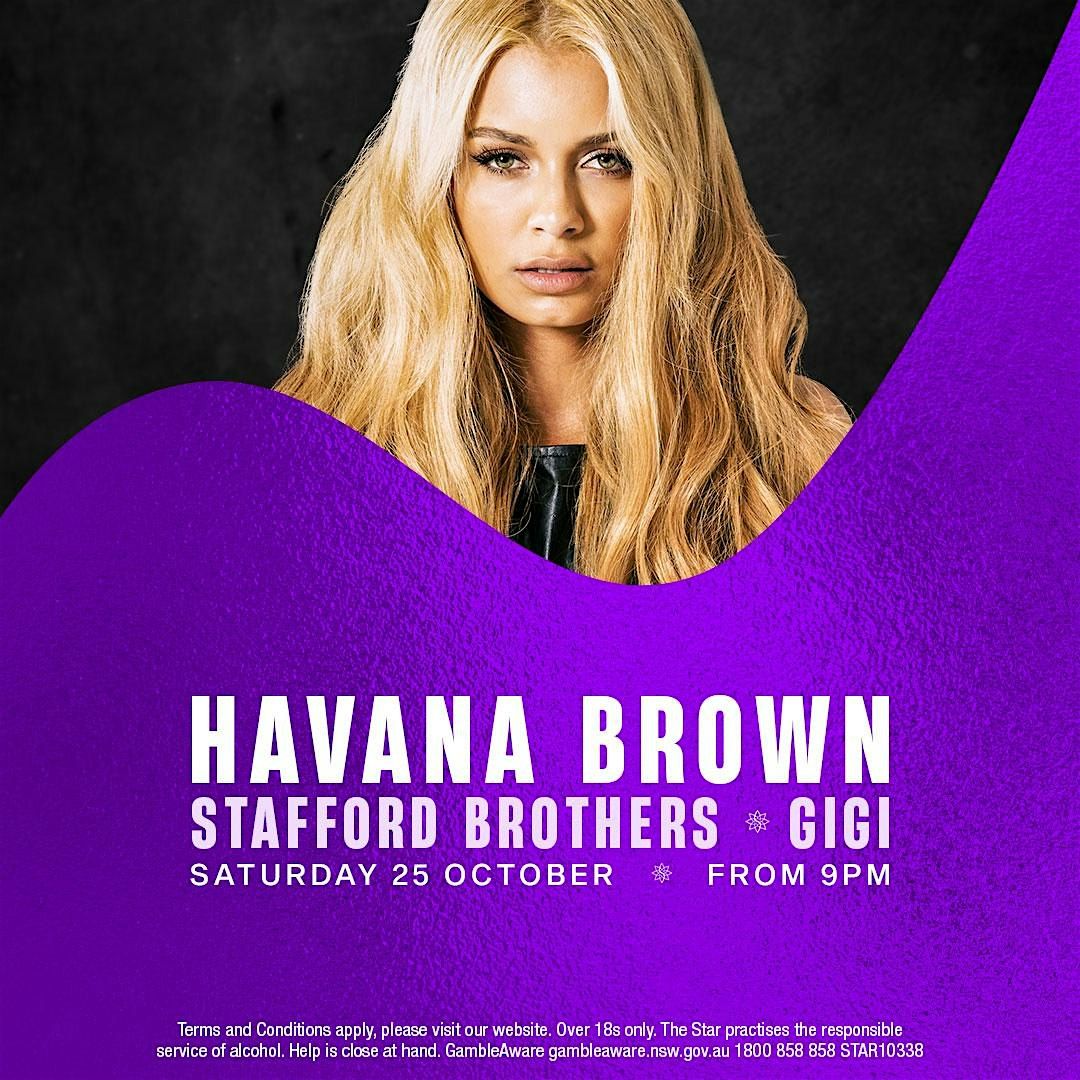 Havana Brown and Stafford Brothers at The Star Sydney