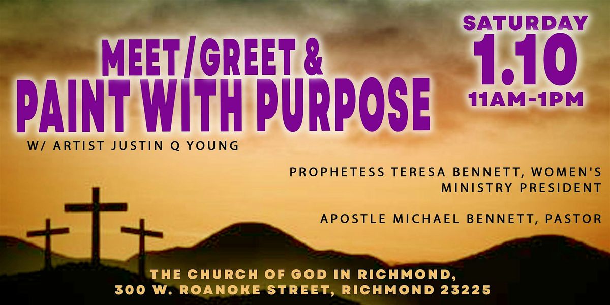 Meet\/Greet & Paint with Purpose