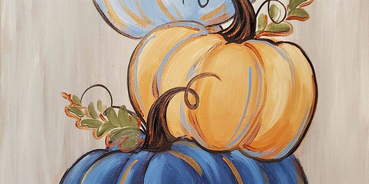 Stacking Pumpkins - Paint and Sip by Classpop!\u2122