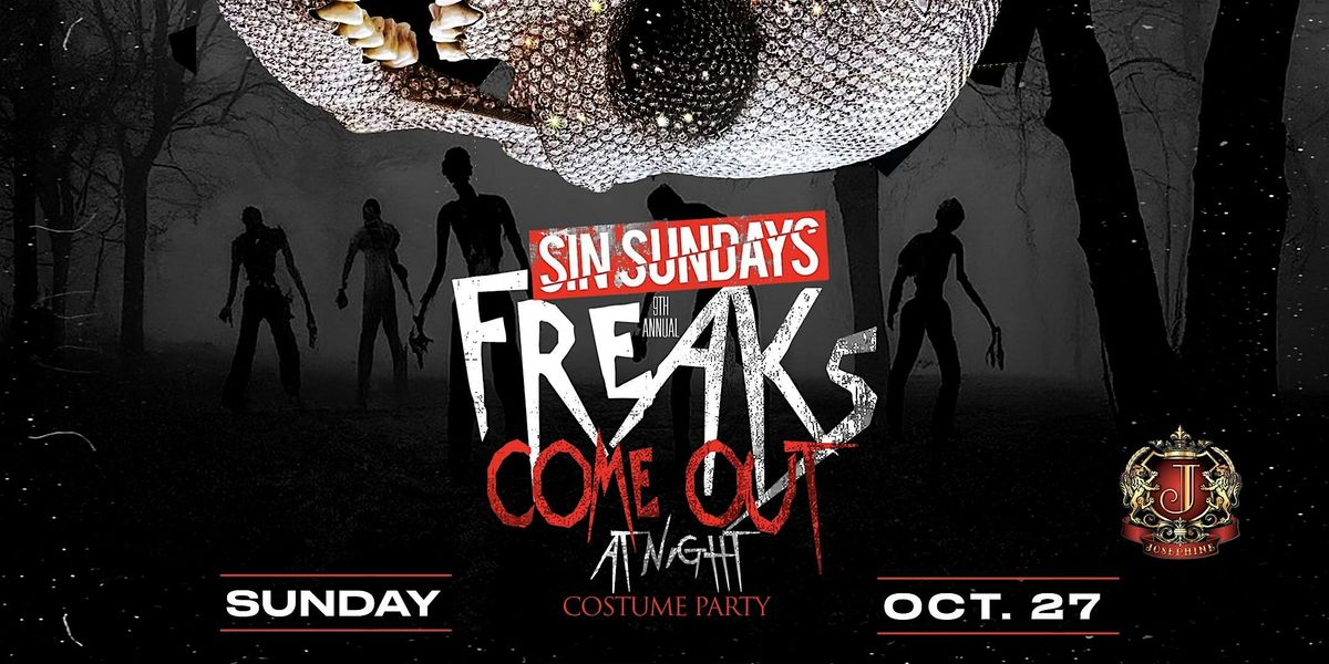 HALLOWEEN COSTUME PARTY SUNDAY AT JOSEPHINES