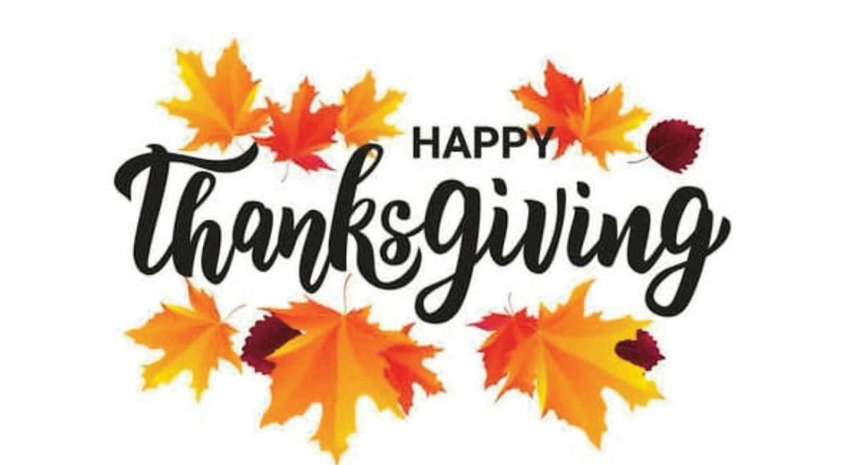 Thanksgiving 2025 13:30am - 15:30pm