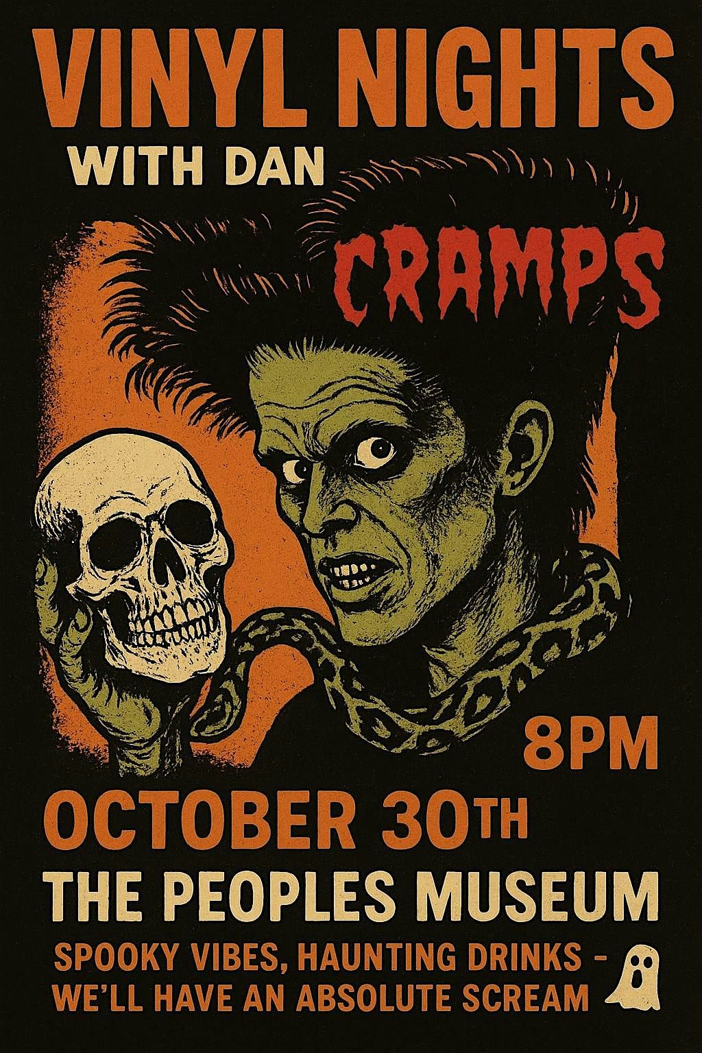 Vinyl Night at the Museum - Pre-Halloween!