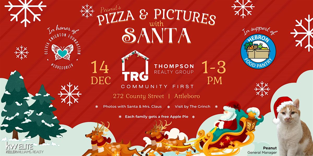 Peanut's Pizza & Pictures with Santa