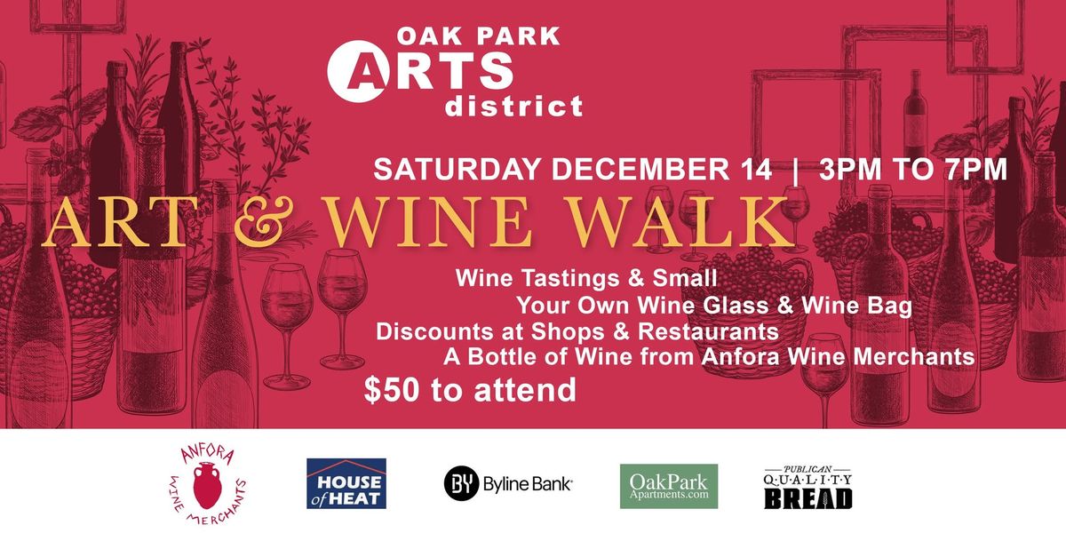 Art and Wine Walk - Experience the fusion of art and wine along Harrison Street