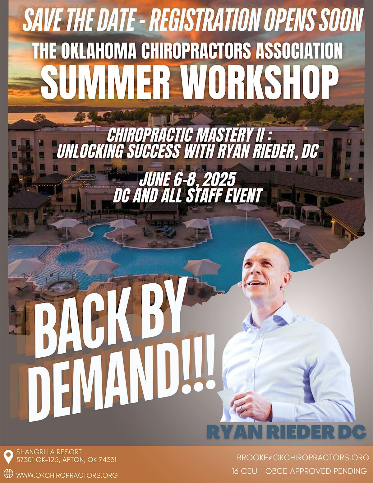 2025  OCA Summer Workshop