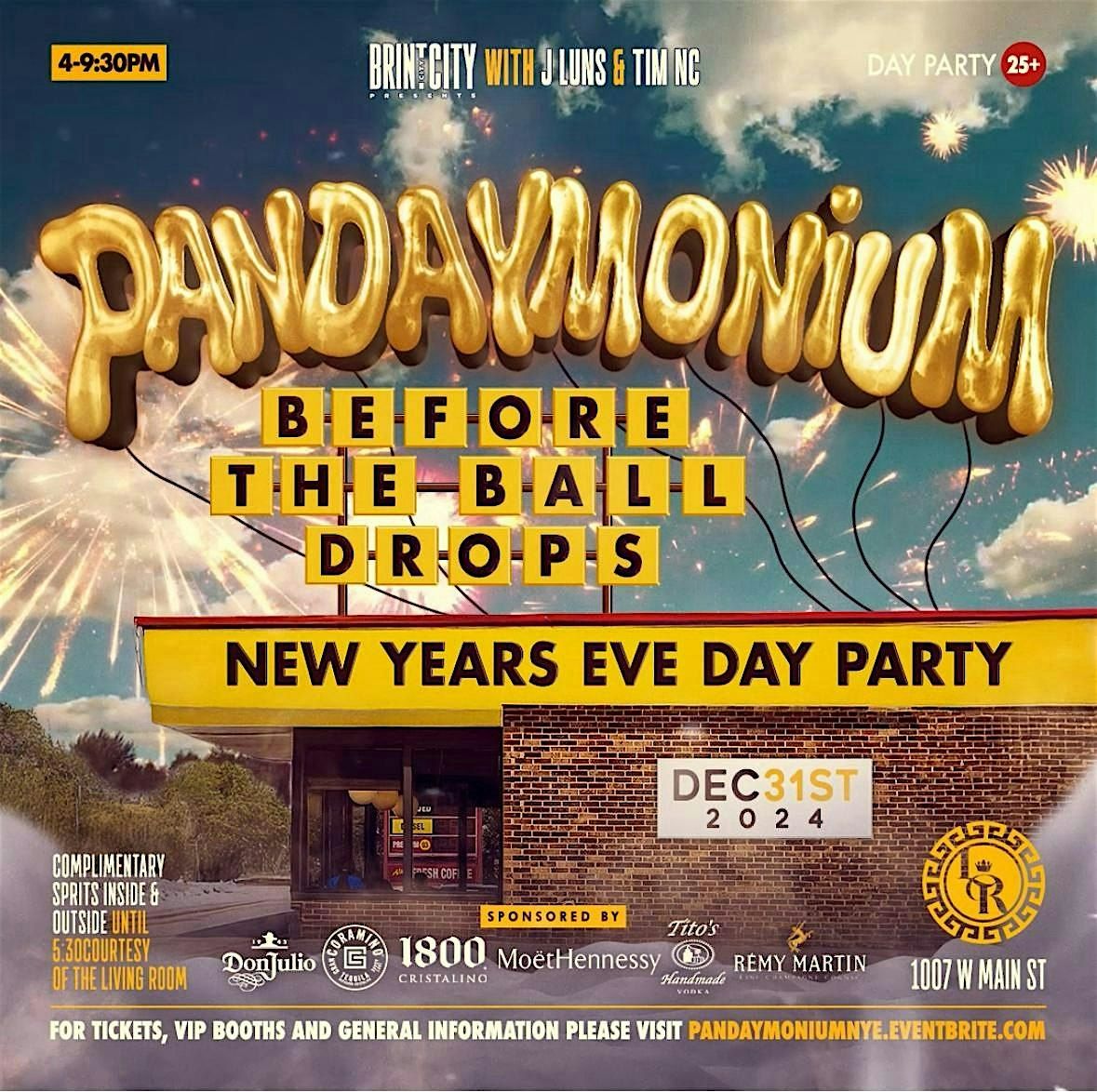 PanDAYmonium - NYE DAY PARTY 12.31.24 - The Living Room