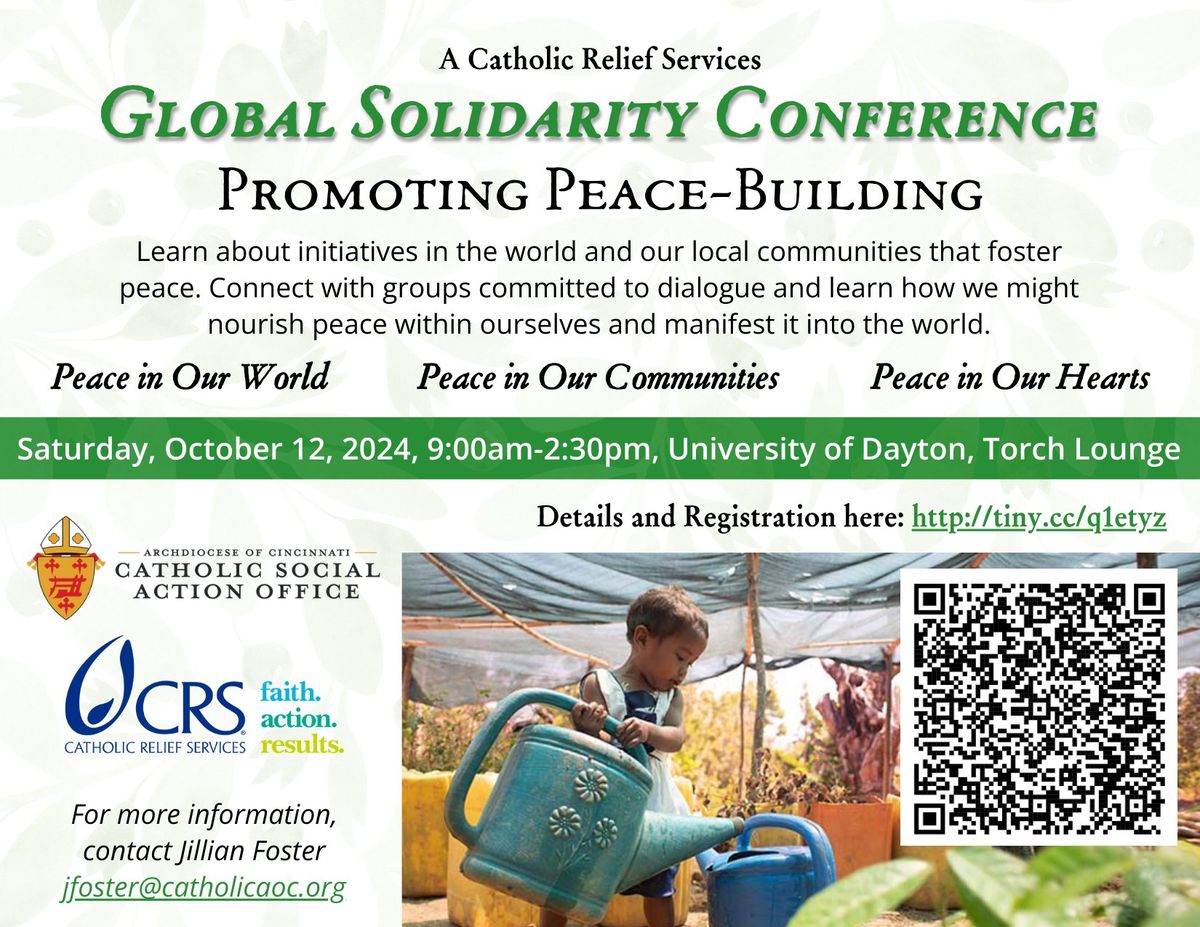 Save the Date! CRS Global Solidarity Conference