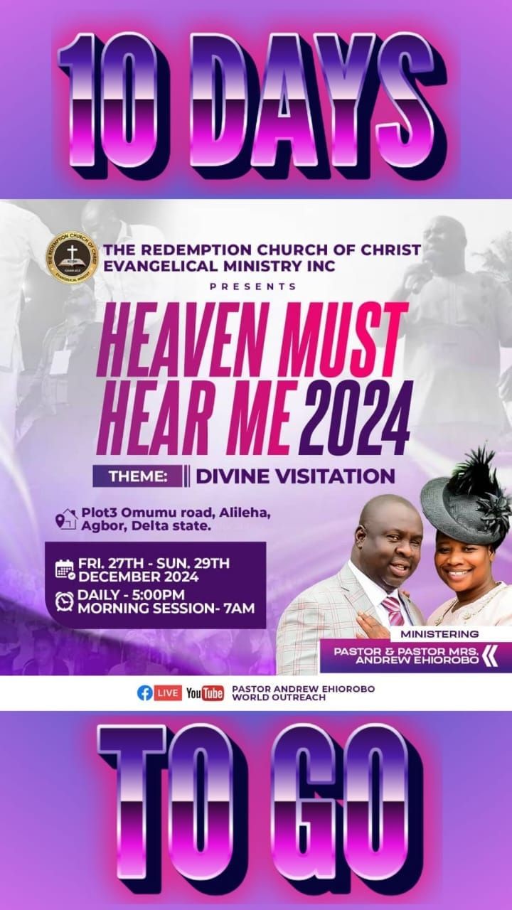 HEAVEN MUST HEAR ME 2024