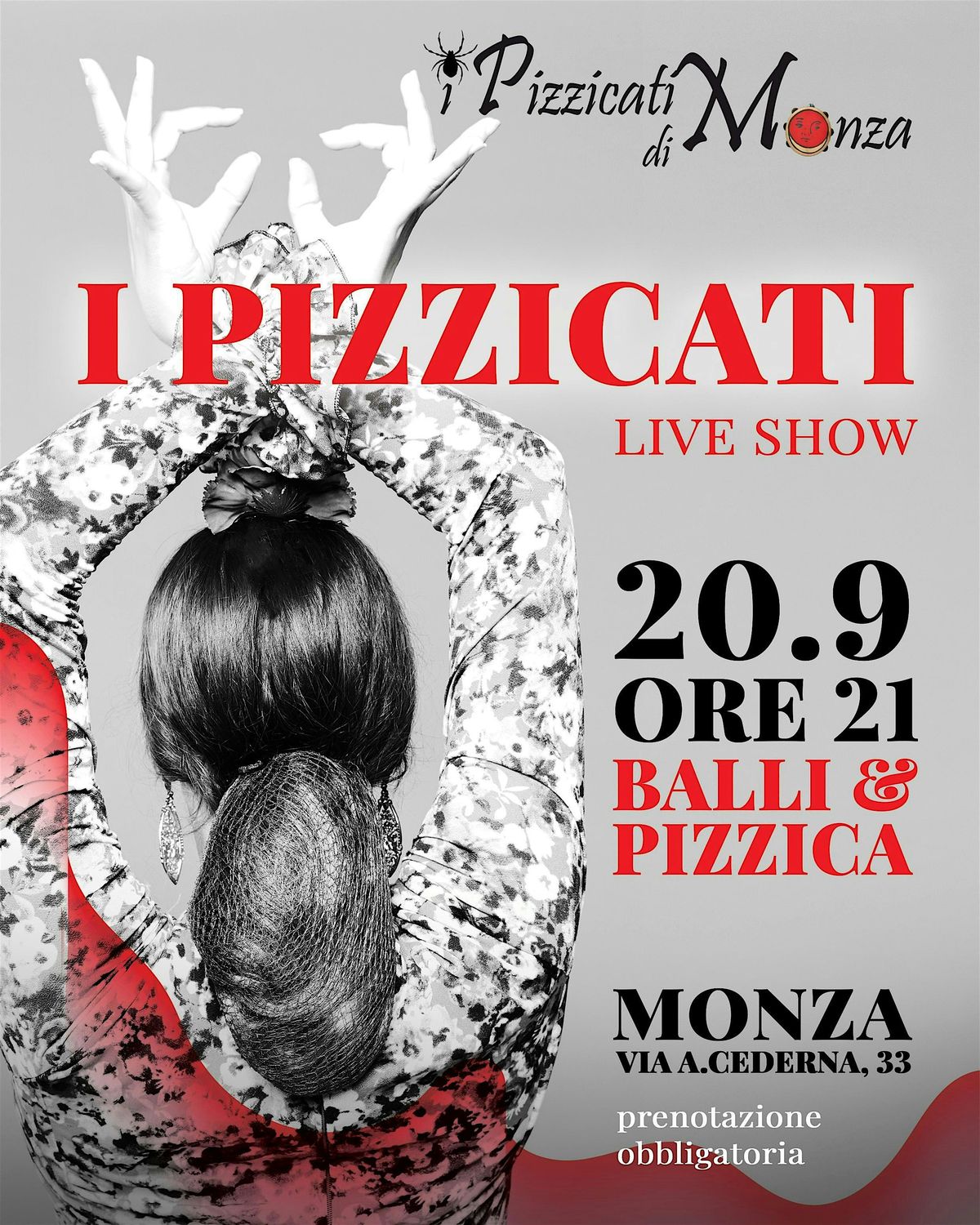 Pizzica con Serena D'Amato al Birra&Brace Monza