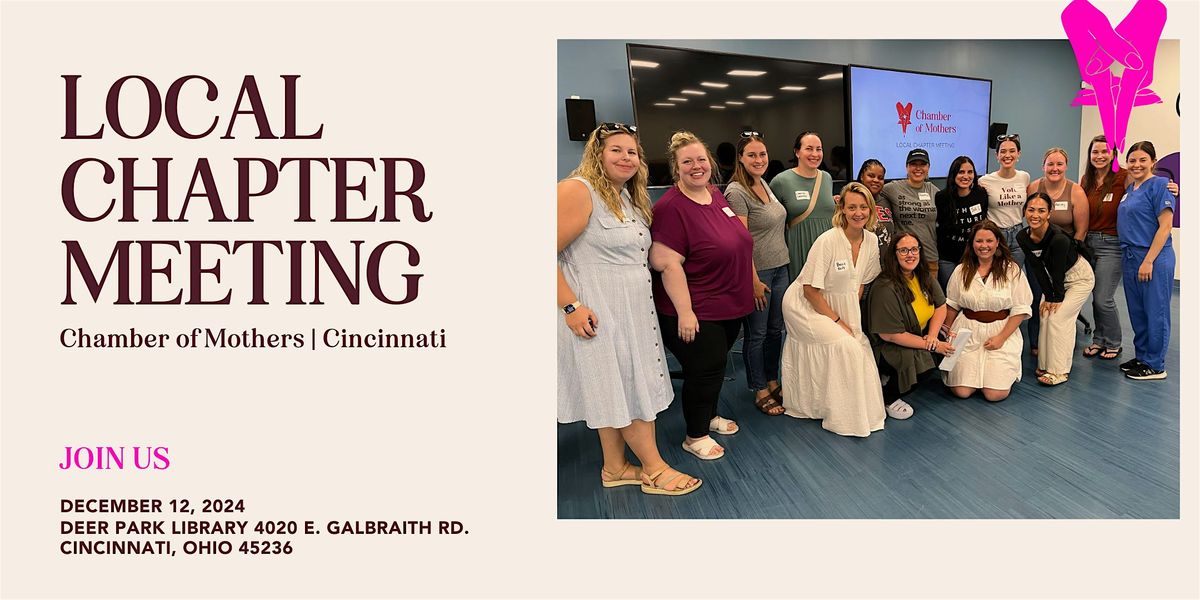 Chamber of Mothers Local Chapter Meeting - CINCINNATI