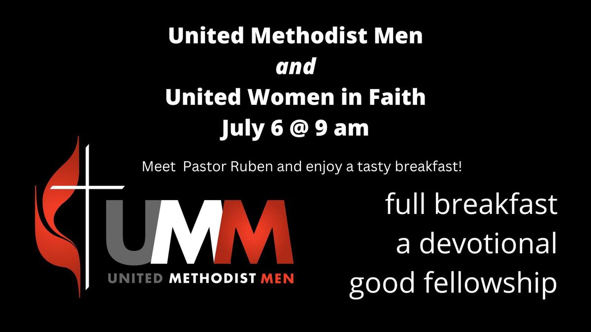 United Methodist Men and United Women in Faith Breakfast