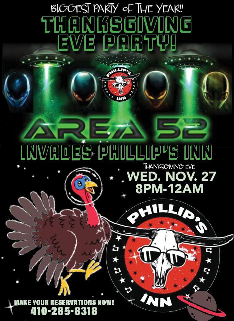 Thanksgiving Eve Party! Area 52