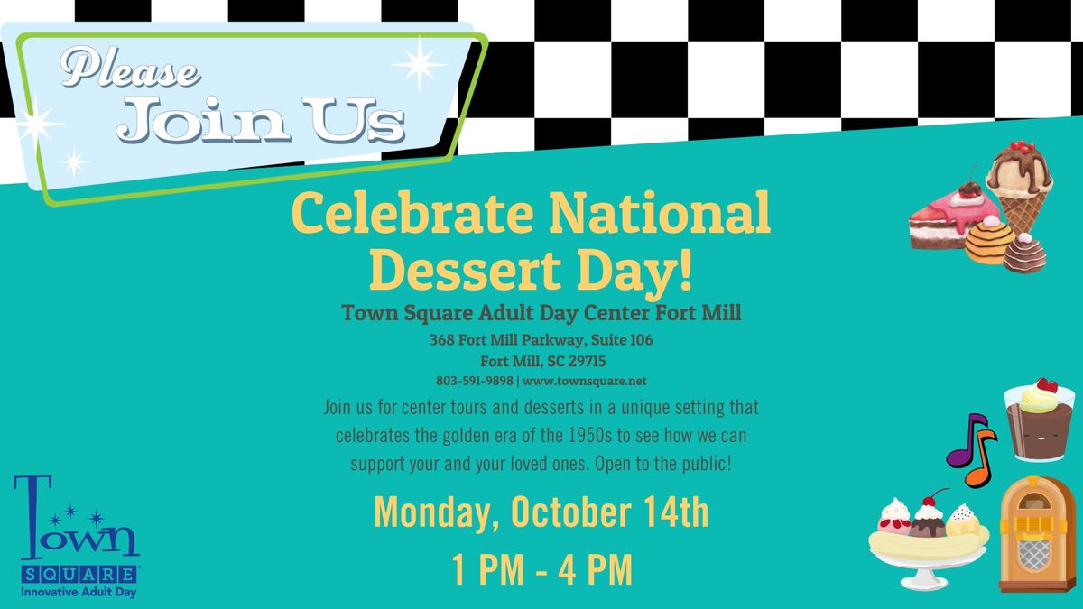 Sweet Treats & Nostalgic Eats: National Dessert Day at Town Square Fort Mill