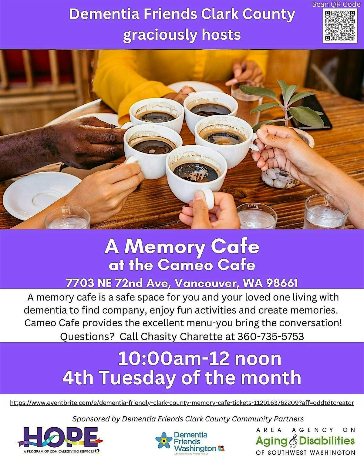 Dementia Friendly Clark County's Memory Cafe