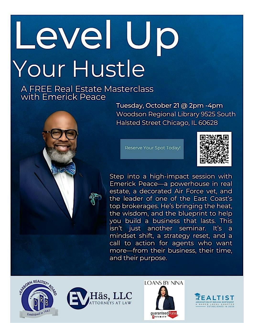 Level Up Your Hustle: A Free Real Estate Masterclass with Emerick Peace