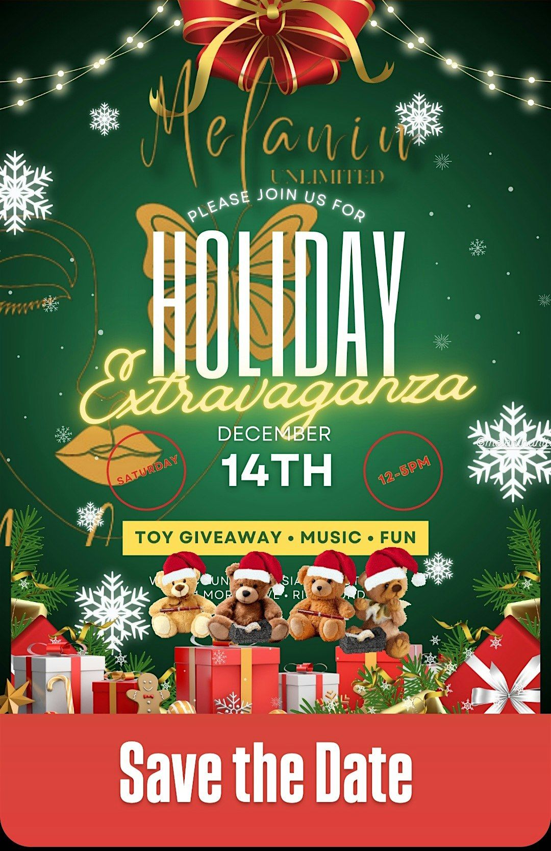 Melanin Unlimited & Community Partners Holiday Extravaganza