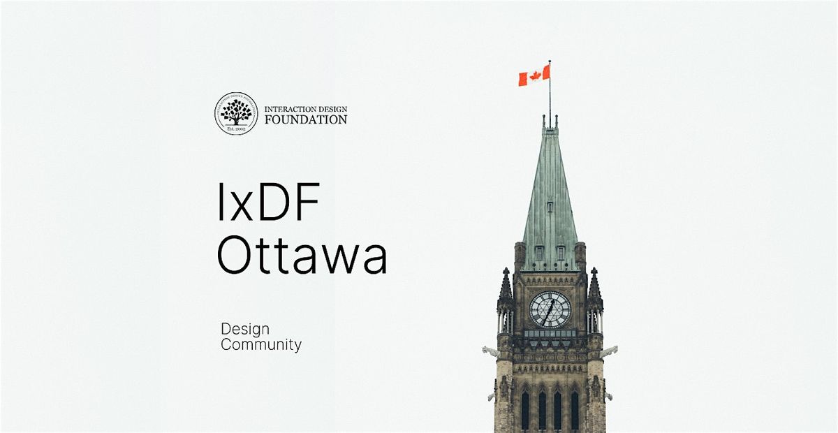 IxDF Ottawa Coffee Chat