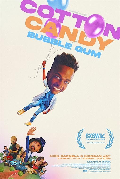 Cotton Candy Bubble Gum - Film Festival at Hollywood Park - LA Premiere!