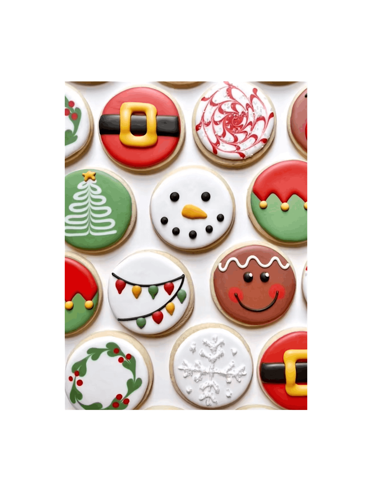 Holiday cookie decorating class