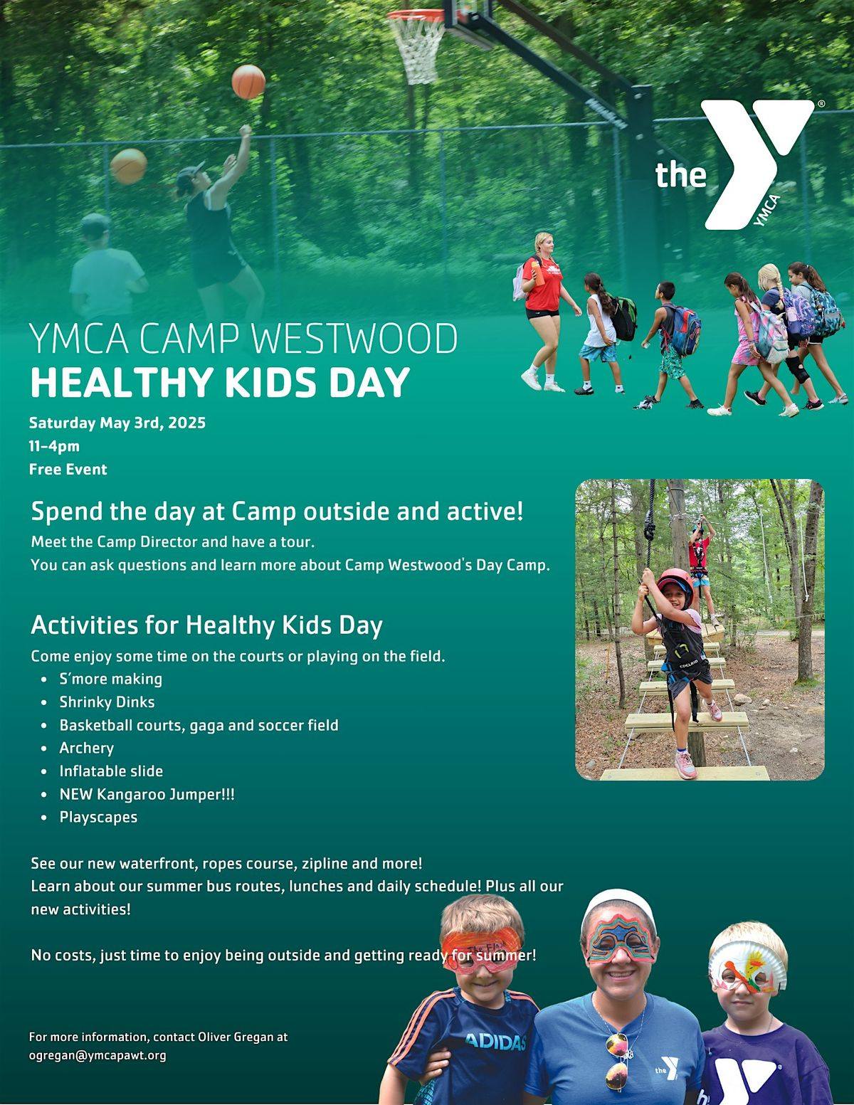 YMCA Camp Westwood's Healthy Kids Day