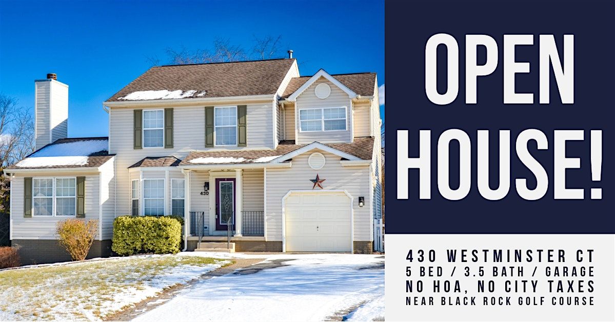 Open House 430 Westminster Ct, Hagerstown, MD 21704