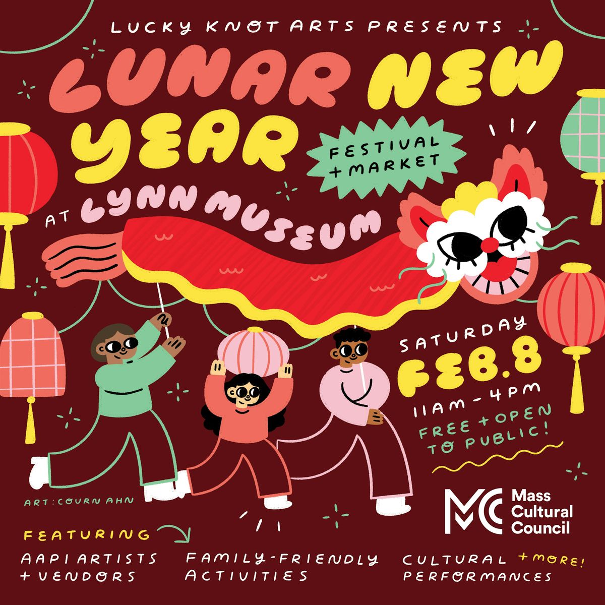 Lunar New Year 2025 Festival + Market at Lynn Museum