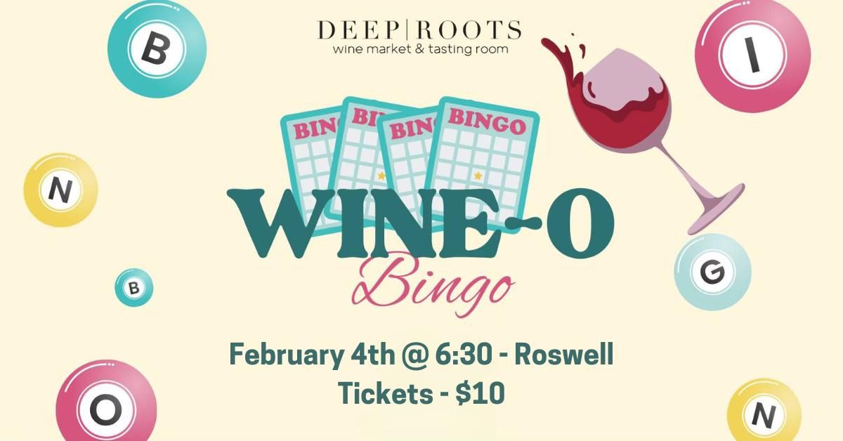 February Wine-O Bingo in Roswell