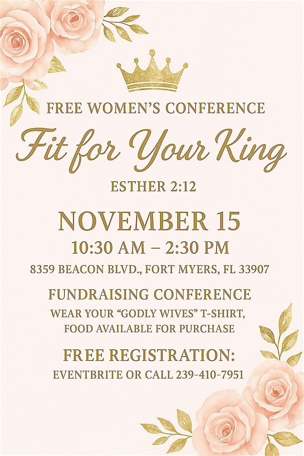 FIT FOR YOUR KING