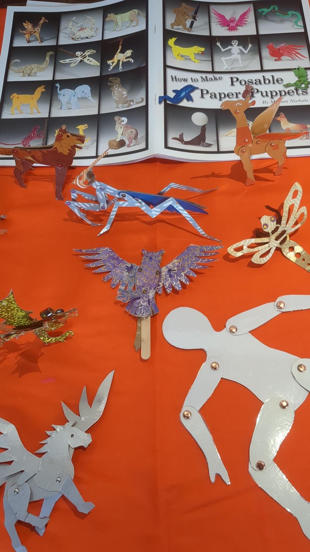 Posable Paper Puppets, with Marion Nichols