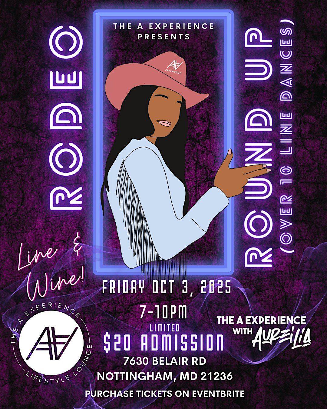 Line & Wine "Rodeo Roundup"
