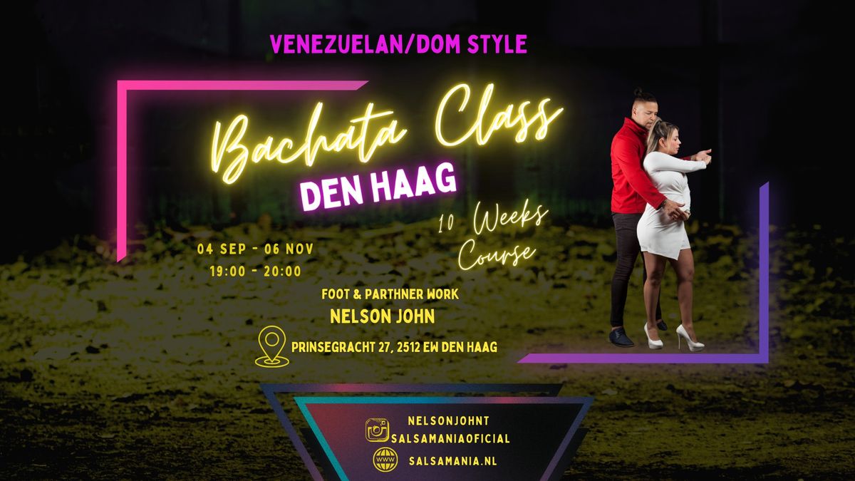 BACHATA 10weeks Course. (DEN HAAG) Het koorenhuis