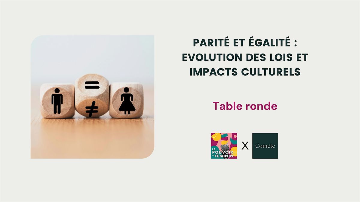 Parit\u00e9 et \u00c9galit\u00e9 : Evolution des lois et Impacts culturels