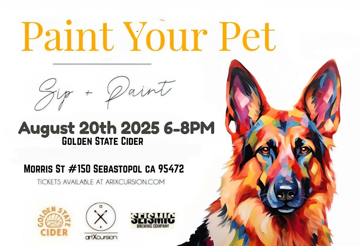 Paint Your Pet, Paint Night!