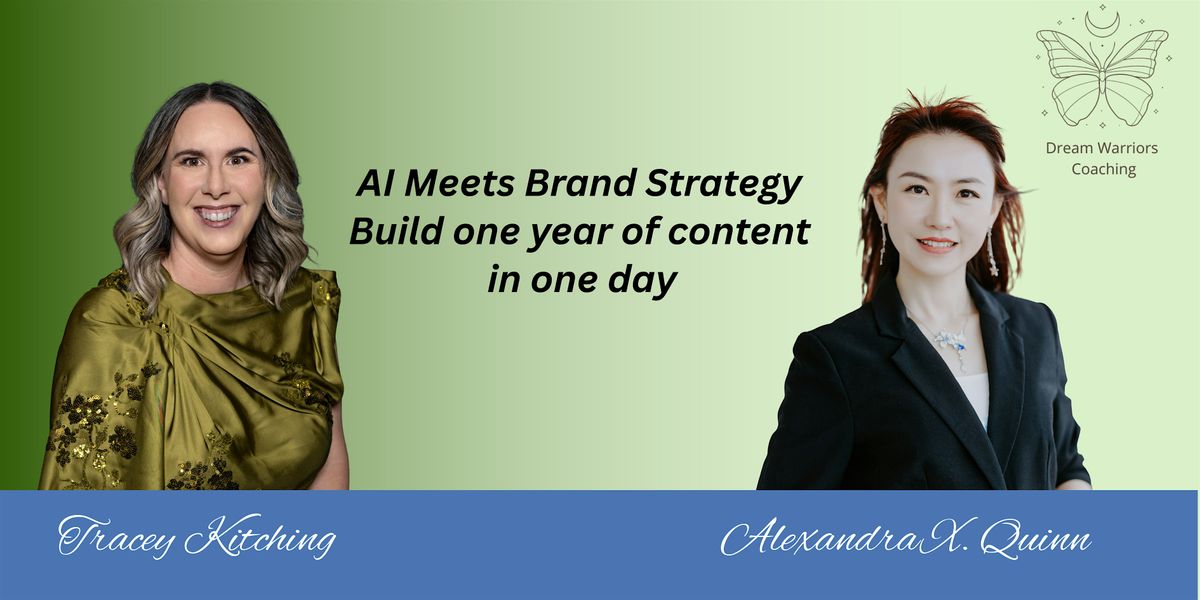 AI Meets Brand Strategy Workshop: Build One Year of Content In One Day