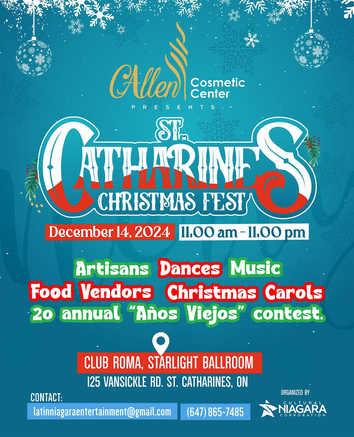 ST CATHARINES CHRISTMAS FEST 2024