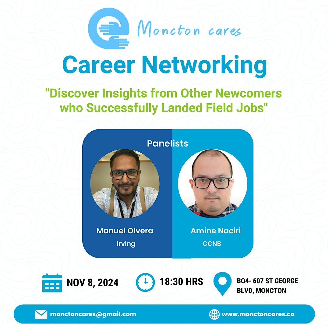 Career Networking Session - Moncton Cares