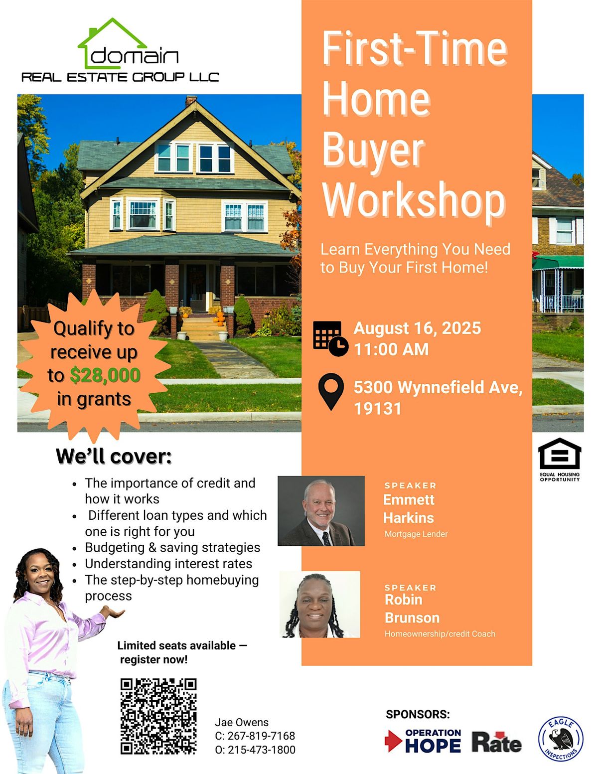 First Time a home Buyer Workshop